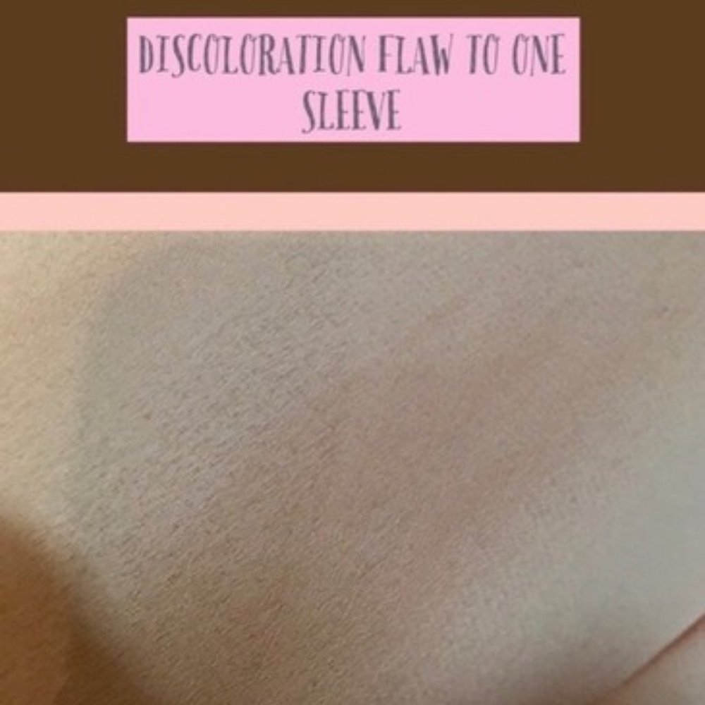 VINTAGE 1980'S PINK BLOUSON DRESS (L) - Picture 12 of 15